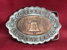 Napoleon Liberty Bell Centennial Belt Buckle #Y-37