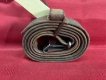 Brown Leather Schmidt Rubin K-31 Rifle Sling
