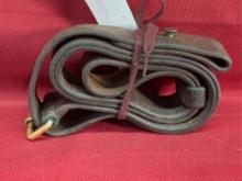 Dark Brown Leather 1891 Mauser Rifle Sling