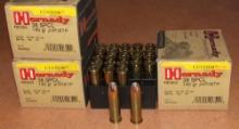 75 Rounds Hornady 38 Special JHP
