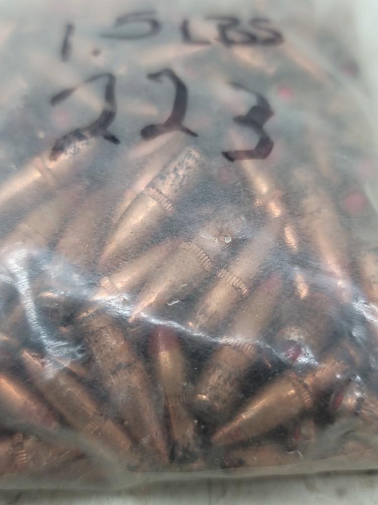 1.5 lbs 223 bullets (unknow gr)
