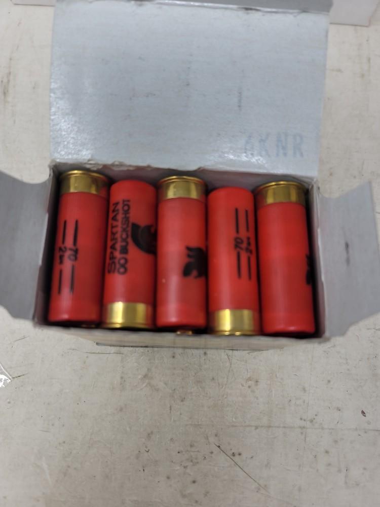 2-25 rnd box Spartan 12ga )) Buckshot