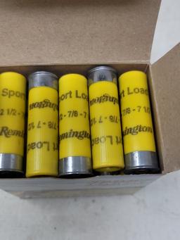 25 Rnd Box Remington  20 GA Sport Load 7½ Shot