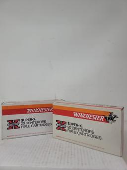 17 Live Rounds & 22 Spent Winchester 264 Win Mag 140gr.