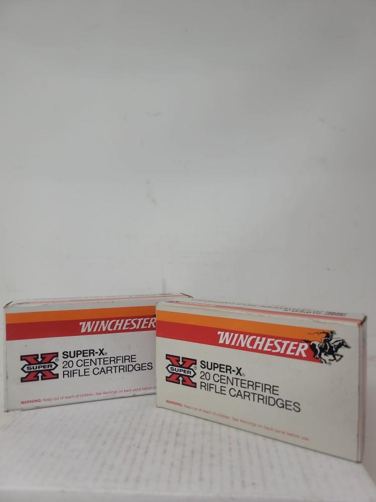 17 Live Rounds & 22 Spent Winchester 264 Win Mag 140gr.