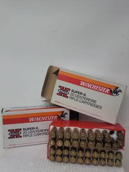 17 Live Rounds & 22 Spent Winchester 264 Win Mag 140gr.