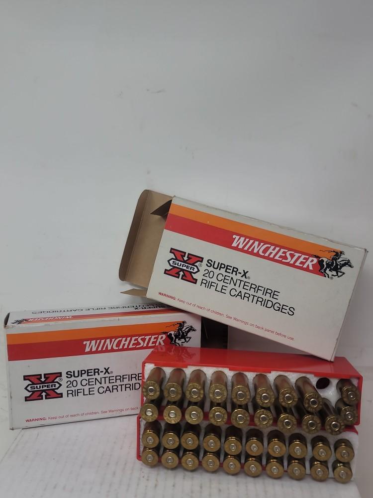 17 Live Rounds & 22 Spent Winchester 264 Win Mag 140gr.