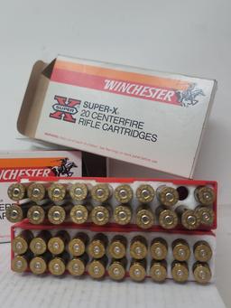 17 Live Rounds & 22 Spent Winchester 264 Win Mag 140gr.