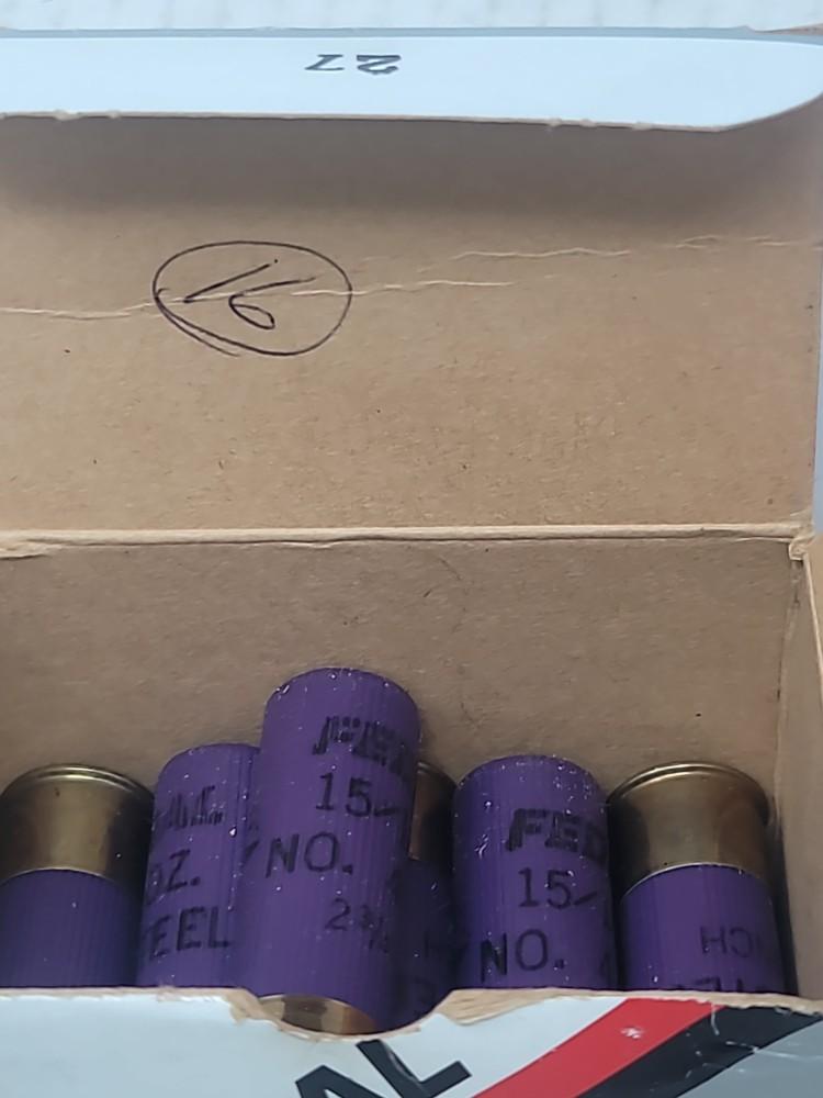 16 Rounds Federal 16ga  4 Shot