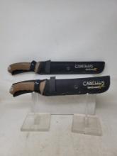 Set of 2 Camillus Carnivore X Survival knives