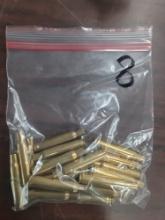 25 pcs 30-06 match brass