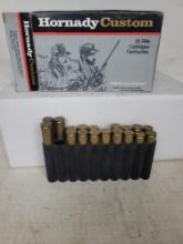 3 live rnds & 15 empty 300 win mag