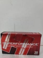 20 Rnd Hornady 6mm Rem 95 Gr Superformance
