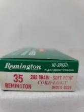 20 rnd box Remington 35 Rem 200Gr SP