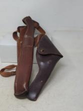 2 Leather Holsters