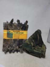 56" x 12' Camo Leaf Blind