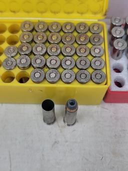 83 live rnds & 3 spent 357 Magnum reloads