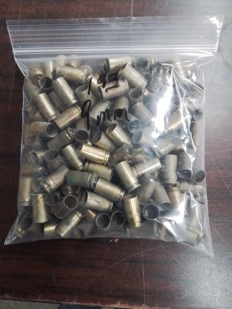 193 pcs assorted 9mm brass