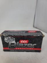 50 rnd box CCI Blazer 38 spl 158gr TMJ CF