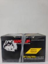 500 Rnd brick Wolf 22lr Match Target