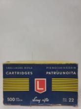 500 rnd brick Lapua 22 lr