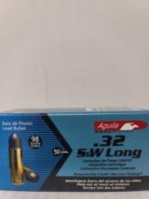 50 rnd box Aguila 32 S&W Long 98gr.