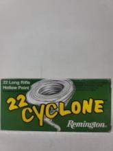 500 rnd brick Remington 22 Cyclone ammo