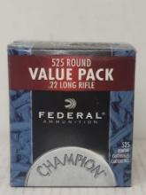 525 rnd Value Pack Federal 22 lr ammo