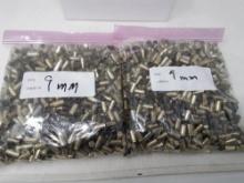Lg bag assorted 9mm brass