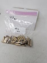 43 pcs assorted 243 brass