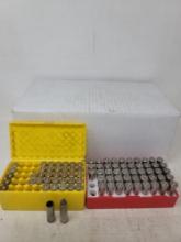 83 live rnds & 3 spent 357 Magnum reloads