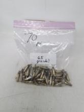 70 pcs 6.5 Grendel brass