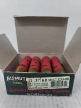 10 rnd box Bismuth 12ga 3 1/2" BB shot
