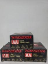 3-25 rnd box Winchester AA Light Target 12ga 9 shot