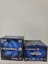 2-25 rnd box Federal 20ga 7 1/2 shot