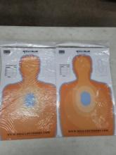 2-ten count Silhouette targets
