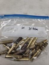 24 pcs 35 Rem brass