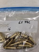 16 pcs 6.5 PRC brass