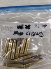 10 pcs 7.7 Jap brass