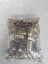 100 pcs New unprimed 45 auto brass