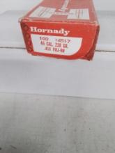 33 count Hornady 45 caliber 240gr bullets