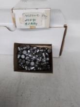 Partial box .452 SWC lead bullets