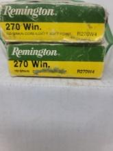 30 rnds Remington 270 Win 150gr Core-Lokt SP