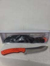 2 RMEF Browning 0447R fixed blade knives