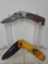 2- NRA pocket knives