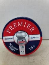 500 count Crosman Premier .177 cal HP pellets