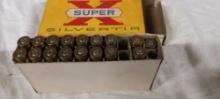 14 rnds 358 Winchester Silvertip & 3 empty