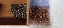 46 pcs 38/357 caliber HP and 45 caliber lead bullets