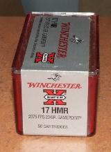 50 Rounds Winchester 17HMR