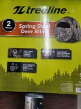 Treeline Spring Steel Deer Blind